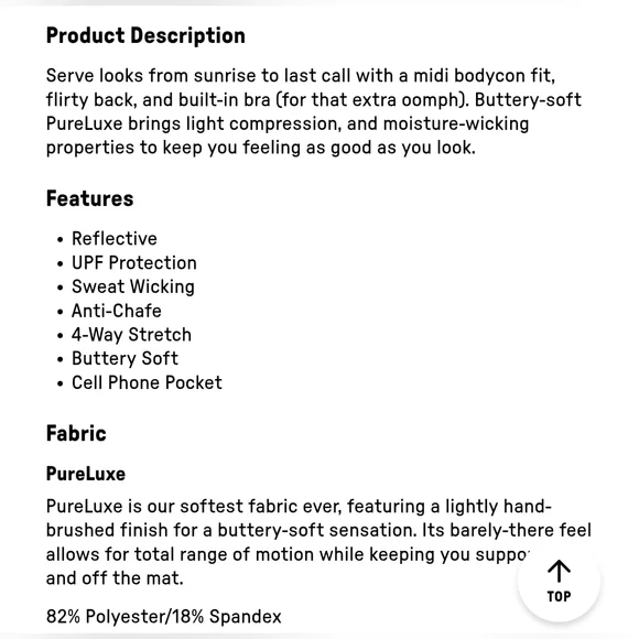 Fabletics Oxblood PureLuxe Midi Skirt - Picture 4 of 4